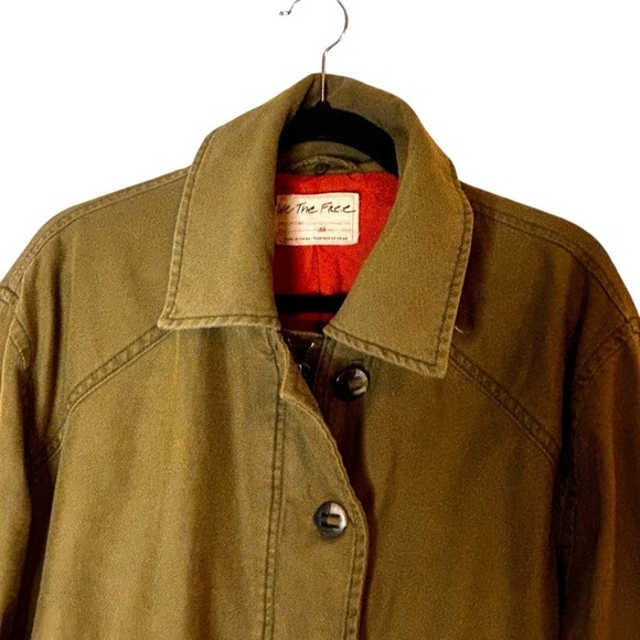 Free People We The Free Military Bomber Jacket - Picture 4 of 13